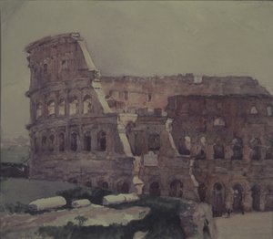 Das Kolosseum in Rom von Vasilij Ivanovic Surikov
