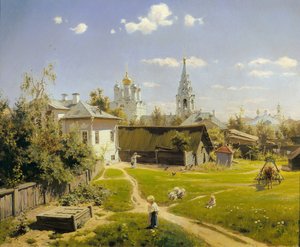 Moskauer Hof von Vasily Polenov