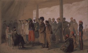 Das Verhör, 1855 von Georg Wilhelm Timm