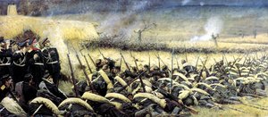 Vor der Offensive. In der Nähe von Pleven, 1877-1878