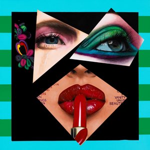 Verborgene Verzierungen eines Covergirls, 2017