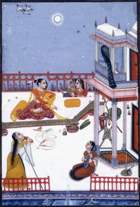 Adano Putra, Tochter von Dipak Raga, ca. 1730-50 von Vassily Nikolayevich Yakovlev