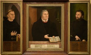 Der Luther-Schrein, Triptychon, 1572