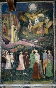 Monat Juni: Tanz der Damen und Reiter von Venceslao Maestro