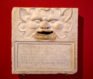 Mund der Wahrheit (Bocca di Leone) (Marmor) von Venetian School