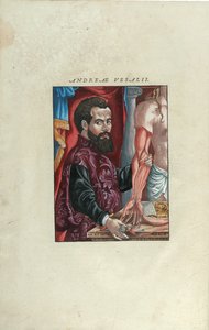 Porträt von Andreas Vesalius aus 