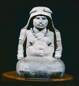 Tlazolteotl, Göttin der spirituellen Unreinheit und schuldigen Vergnügungen