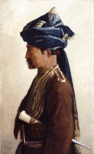Mohamed, ein Jemadar der 5. Bengalischen Kavallerie von Vereker Monteith Hamilton