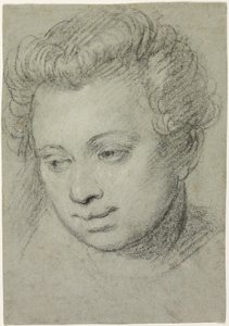 Kopf einer Frau von Veronese (Paolo Caliari)