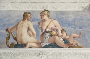 Apollo und Venus, aus der Sala di Bacco, ca. 1561