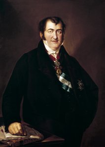Porträt von Ferdinand VII. (Fernando VII. von Spanien) von Vicente Lopez y Portana