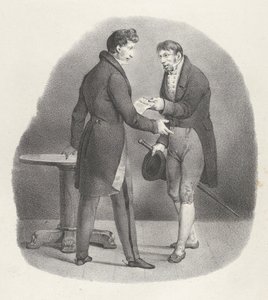 Kapitel XII: Je le savais (Ich dachte es mir), 1824 von Victor Adam