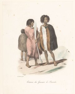Kleidung der Krieger von Shouraki (Neuseeland)