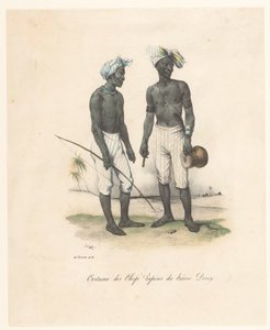 Kleidung der Anführer von Havre-Dorey in Papua-Neuguinea von Victor Adam