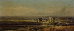 Schloss und Stadt Vincennes von Victor Amedee Faure