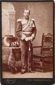 Rudolf, Kronprinz von Österreich 1858-1889, ca. 1885 von Victor Angerer