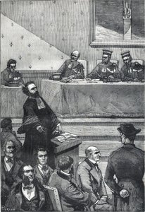 Biographie populaire illustrée de Gambetta - Beherrscht von der Eloquenz dieses Neuankömmlings von Victor Armand Poirson