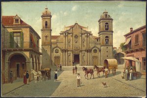 Kathedrale von Havanna, Kuba von Victor Carabain