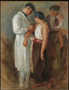 Die Impfung, ca. 1923 von Victor Francois Tardieu