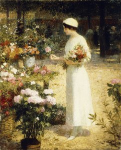 Auf dem Blumenmarkt