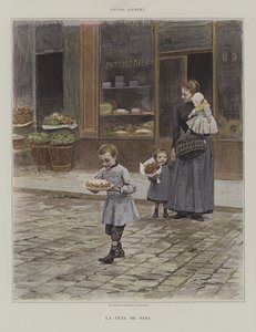 Das Fest von Papa von Victor Gabriel Gilbert