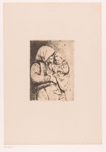 Mutter mit Kind auf dem Arm von Victor Hageman