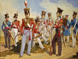 Uniformen der Royal Marines 1815-1850, ca. 1924