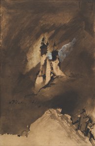 Erinnerung an ein Schloss in den Vogesen, 1857 von Victor Hugo