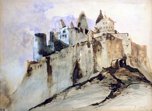 Das Schloss von Vianden, 1871 von Victor Hugo
