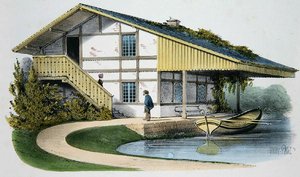 Das Chalet des Glasbläsers, Illustration aus 