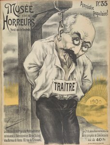 Musée des Horreurs Galerie der Schrecken: Alfred Dreyfus, 1900