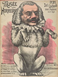Musée des Horreurs Galerie der Schrecken: Théophile Delcassé, 1899