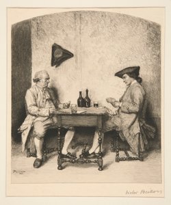 Ein Kartenspiel von Victor Louis Focillon