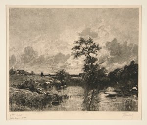 Sonnenuntergang von Victor Louis Focillon