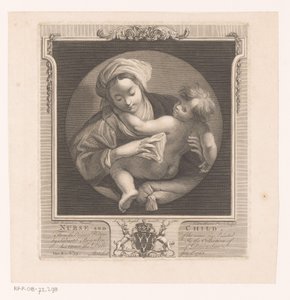 Frau mit Kind von Victor Marie Picot