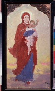 Die Jungfrau und das Kind von Victor Mikhailovich Vasnetsov