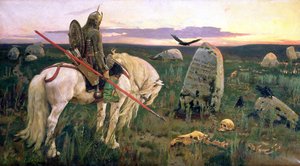 Der Ritter an der Kreuzung, 1882