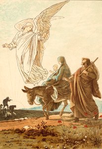 Die Flucht nach Ägypten von Victor Paul Mohn