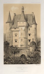 Château De Fay (Maine) von Victor Petit