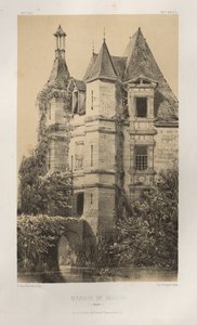 Herrenhaus von Belvau (Corrèze) von Victor Petit