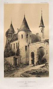 Schloss von Vaumissel (Calvados) von Victor Petit