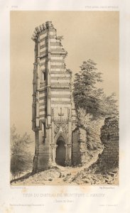 Turm des Schlosses von Montfort-l