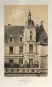 ...Pl. 33, Château De Tanlay Yonne, 1860 von Victor Petit