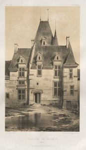 ...Pl. 97, Schloss Baumais Calvados, 1860