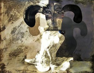 Stilisierte weibliche Form von Victor Tkachenko