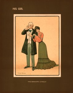 Sein Mädchen, der Bankierscheck von Victor Venner