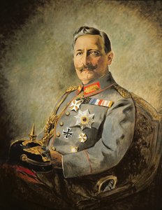 Wilhelm II, Deutscher Kaiser, ca. 1916 von Vienna Nedomansky Studio