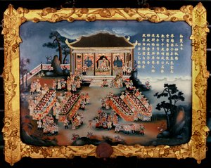Hofleben - ein Fest von Vietnamese School