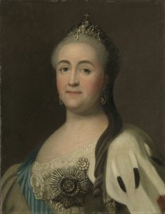 Porträt von Kaiserin Katharina II 1729-1796
