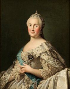 Porträt der Kaiserin Katharina II. 1729-1796, ca. 1780